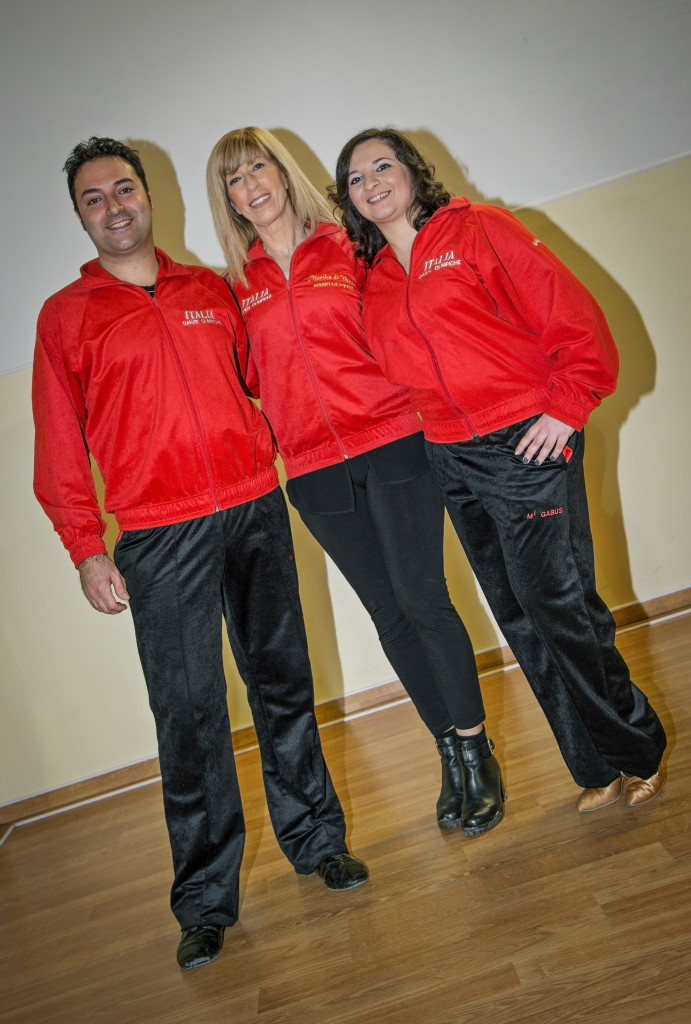 Gabusi atleti in divisa dell'associazione